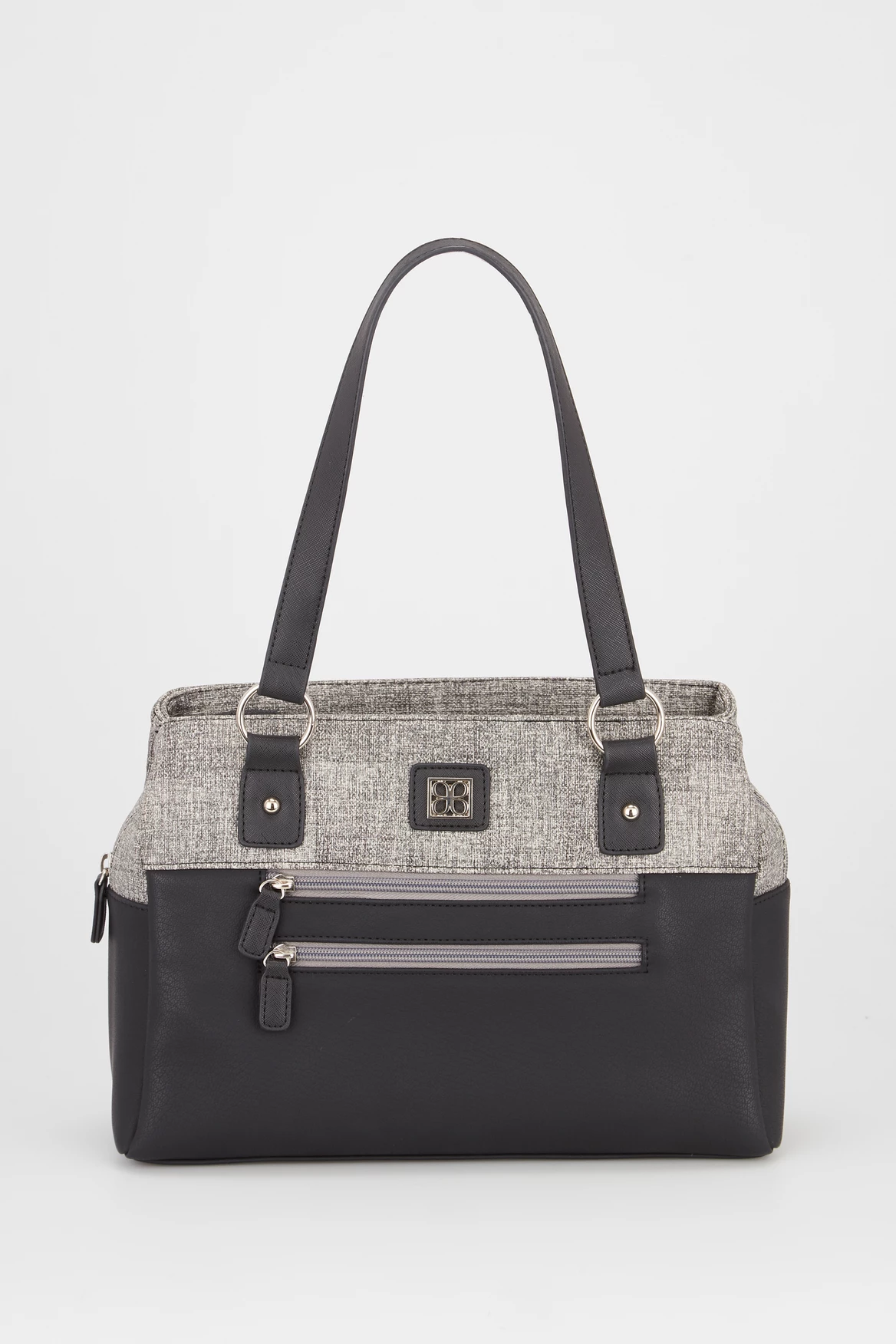 Linen Look Trim Tote Bag 3 Linen Look Trim Tote Bag