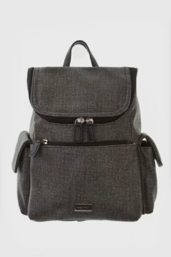 Linen Look Backpack