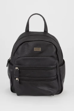 Double Zip Pocket Backpack