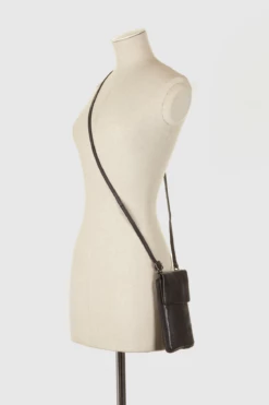Gabe Leather Phone Crossbody -American Tourister Shop 3203071 4 0262f9a8 865a 4343 a975 9a8a62305473