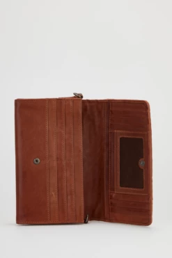 Zurra Leather Flap Over Crossbody -American Tourister Shop 3205520 3