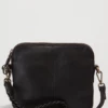 Skye Leather Twist Crossbody Bag