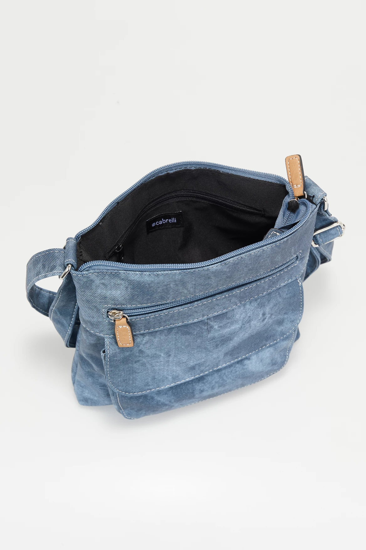 Denim Look Crossbody Bag 5 Denim Look Crossbody Bag - Image 3