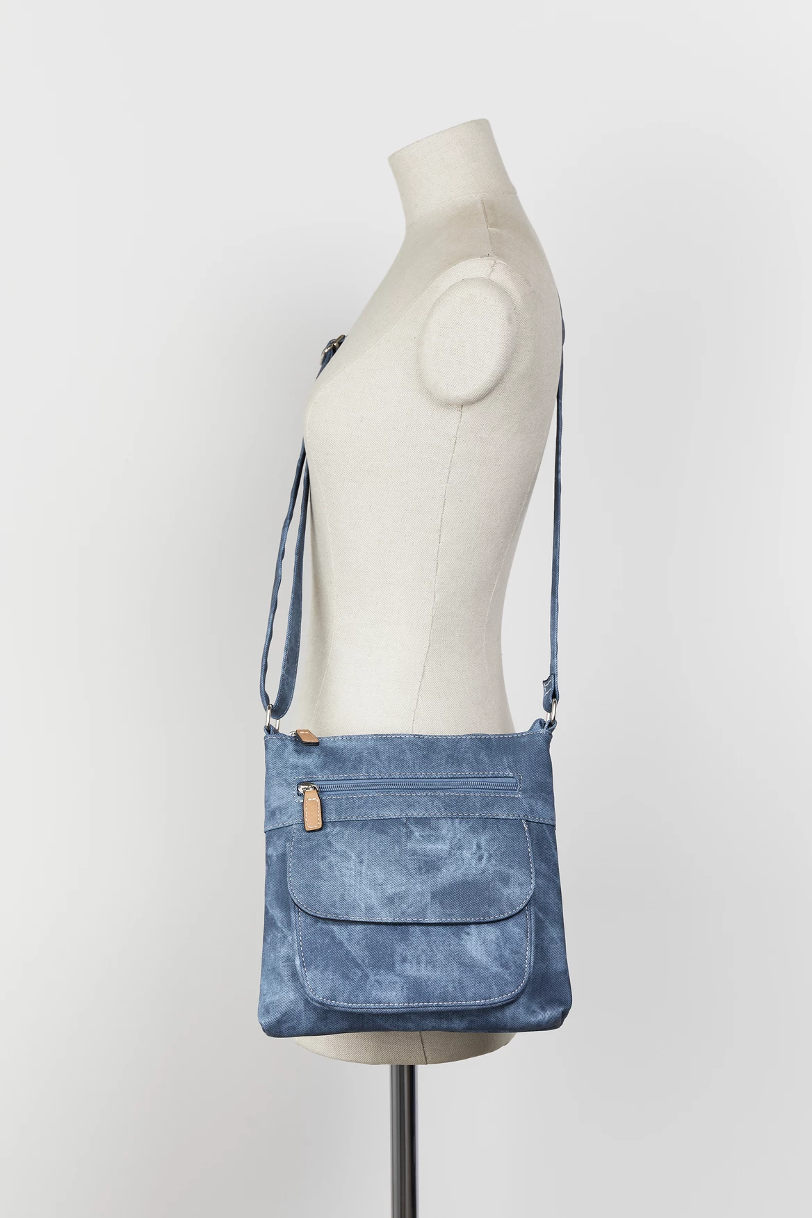 Denim Look Crossbody Bag 6 Denim Look Crossbody Bag - Image 4
