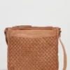 Palma Leather Weave Crossbody Bag -American Tourister Shop 3208897 1