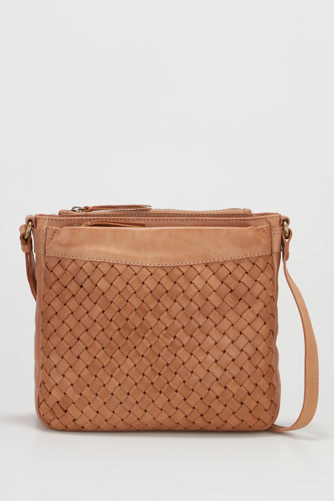 Palma Leather Weave Crossbody Bag 3 Palma Leather Weave Crossbody Bag
