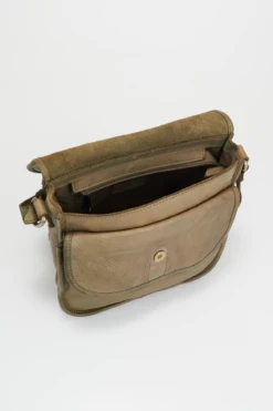 Ari Leather Double Crossbody Bag -American Tourister Shop 3208923 3