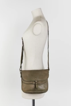 Ari Leather Double Crossbody Bag -American Tourister Shop 3208923 4