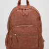 Medium Front Zip Pocket Backpack