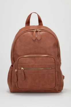 Medium Front Zip Pocket Backpack