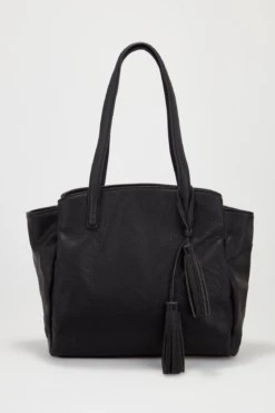Tassel Detail Tote Bag