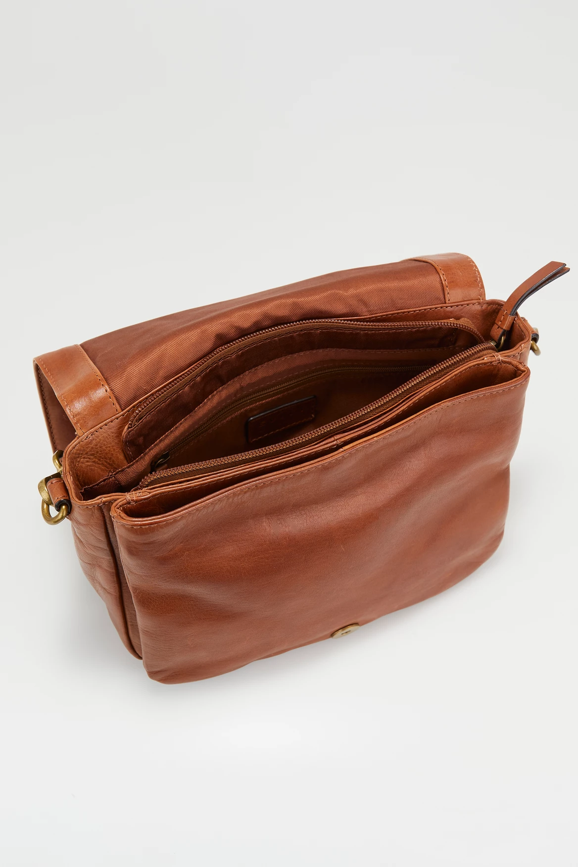 Ava Leather Flapover Bag 5 Ava Leather Flapover Bag - Image 3