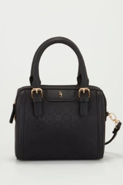 Jacquard Mini Barrel Bag