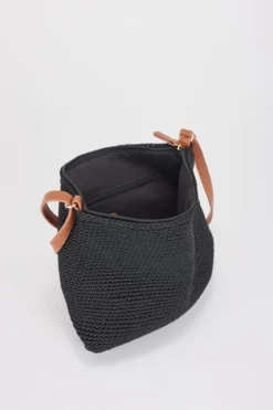 Rayon Crochet Crossbody Bag -American Tourister Shop 3211600 3