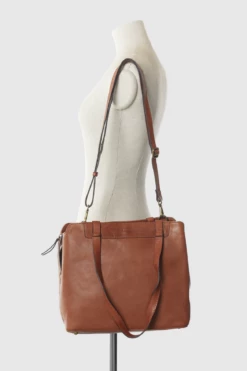 Elle Leather Multi Shopper Bag -American Tourister Shop 3211647 4