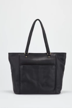 Eli Leather Tote Bag