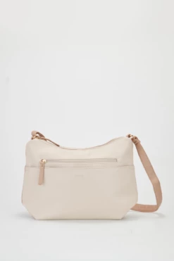 Two Tone Large Crossbody Bag