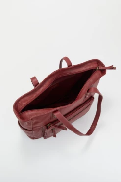 Ana Leather Tote Bag -American Tourister Shop 3212028 3