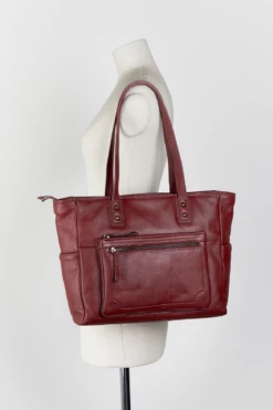 Ana Leather Tote Bag -American Tourister Shop 3212028 4