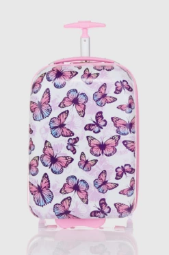 Ombre Butterfly Wheeled Bag